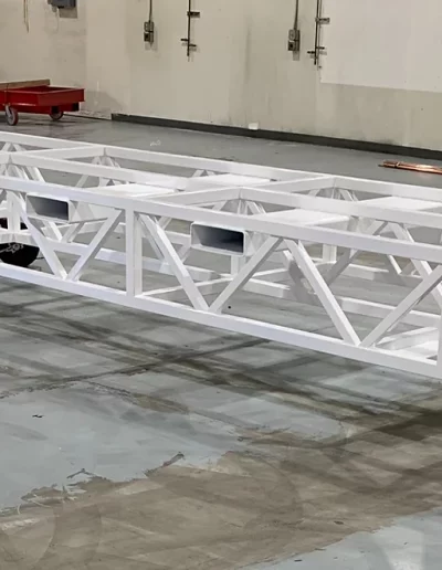 40+ Ft. Long Steel Tube Truss Structure